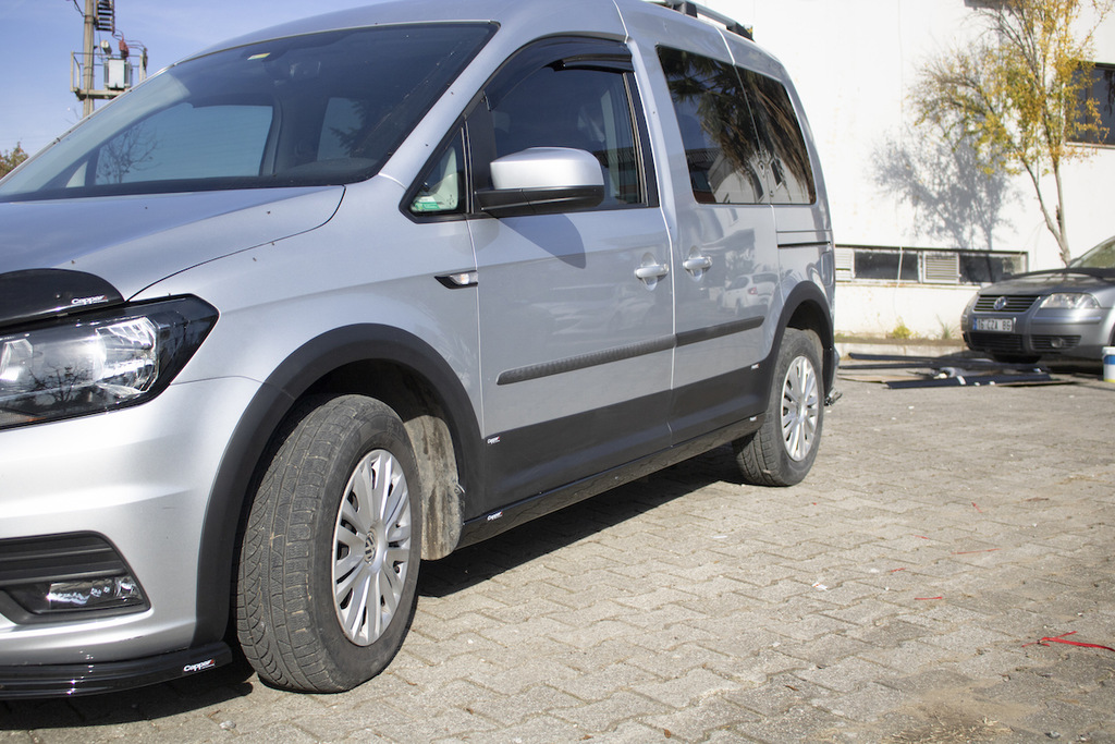 Комплект молдингів і розширювачів арок 2 двері, довга база для Volkswagen Caddy 2015-2020 рр - фото 36