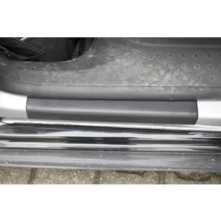 Накладки на пороги EuroCap (2 шт., ABS) Volkswagen Caddy 2015-2020 гг. фото 2