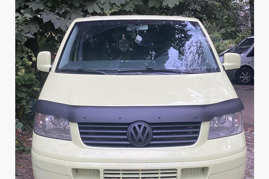 Volkswagen T5 Multivan 2003–2010 гг. Дефлектор капота (EuroCap) Фото 12