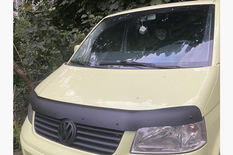 Volkswagen T5 Multivan 2003–2010 гг. Дефлектор капота (EuroCap) Фото 11