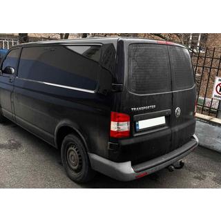 Volkswagen T5 Накладка на задний бампер EuroCap (ABS)