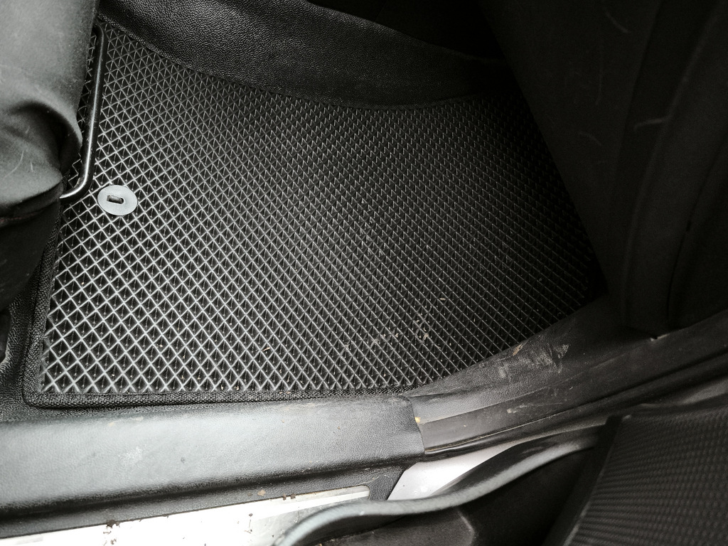 Килимки EVA V1 (чорні) для Hyundai Sonata YF 2010-2014 рр - фото 2