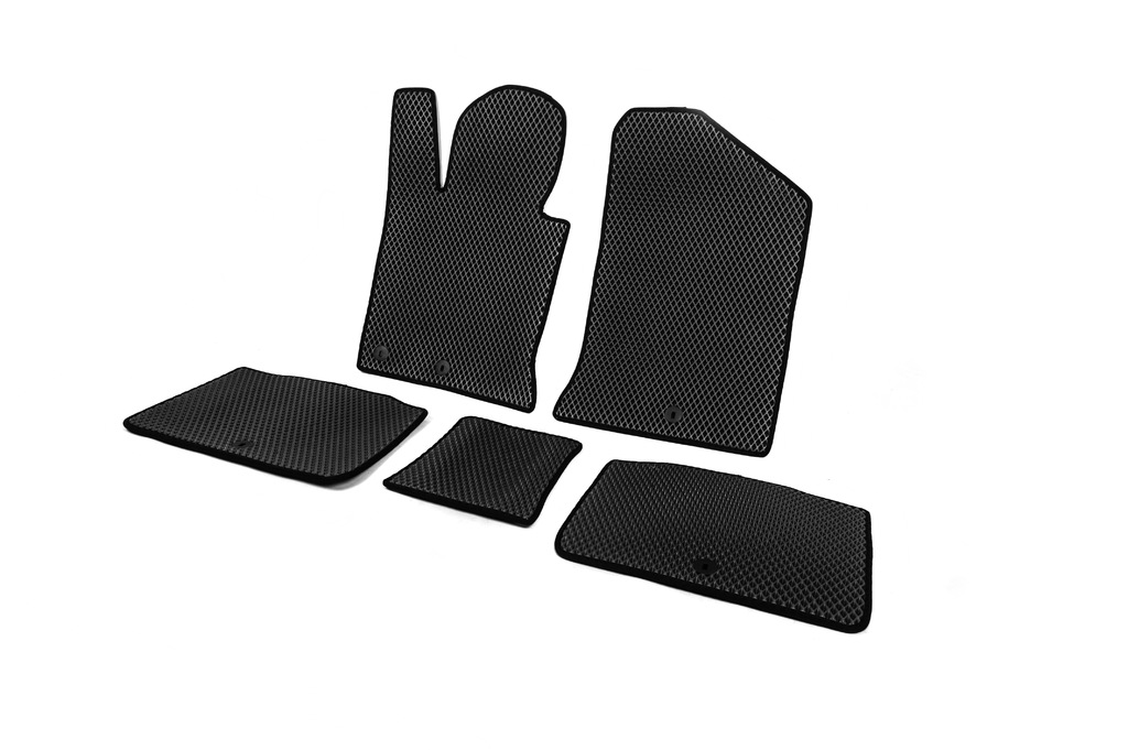 Килимки EVA V1 (чорні) для Hyundai Sonata YF 2010-2014 рр - фото 5