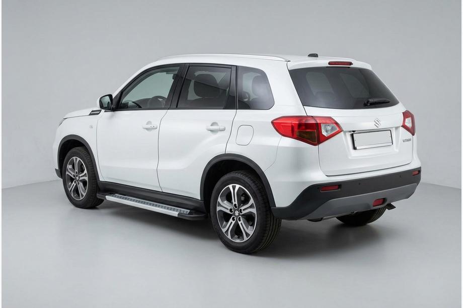 Suzuki Vitara 2015- гг. Боковые Подножки New Vision Grey (2 шт., Алюминий) Фото 1