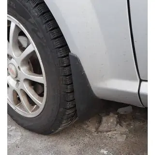Оригинальные брызговики Premium (SD/SW, 4 шт) Chevrolet Lacetti 2003-2024 гг. фото 3