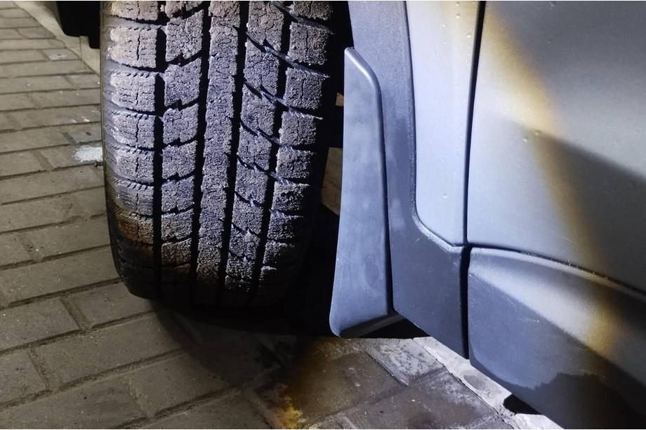 Hyundai Santa Fe 3 2012-2018 гг. Брызговики Premium (4 шт) Image