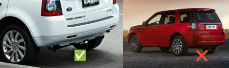 Land Rover Freelander II 2006–2014 гг. Брызговики Premium (4 шт) фото 3