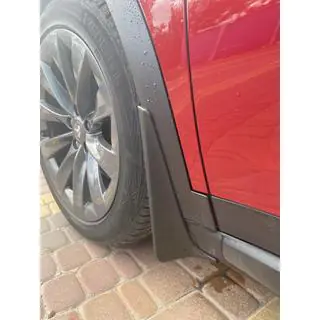 Оригинальные брызговики Premium (2016-2023, 4 шт) Tesla Model X 2015- гг. фото 1