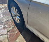 Volkswagen Passat B8 2015-2023 гг. Оригинальные брызговики Premium 2019-2023 SD/SW (EU, 4 шт) фото 8