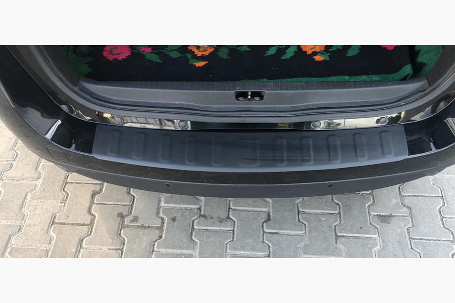 Renault Scenic/Grand 2009-2016 гг. Накладка на задний бампер DDU (для Grand, ABS)