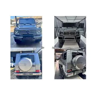 Полный обвес 2018+ (G63 AMG) Mercedes G class W463 2018-2024 гг. фото 2