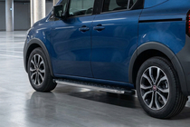 Peugeot Partner/Rifter 2019- гг. Боковые Подножки BlackLine (2 шт., Алюминий) фото 1