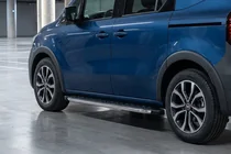 Opel Combo 2019- гг. Боковые Подножки BlackLine (2 шт., Алюминий) фото 1