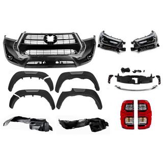 Полный комплект рестайлинга в стиль 2022 (для 2015-2020) Toyota Hilux 2015- гг. фото 2