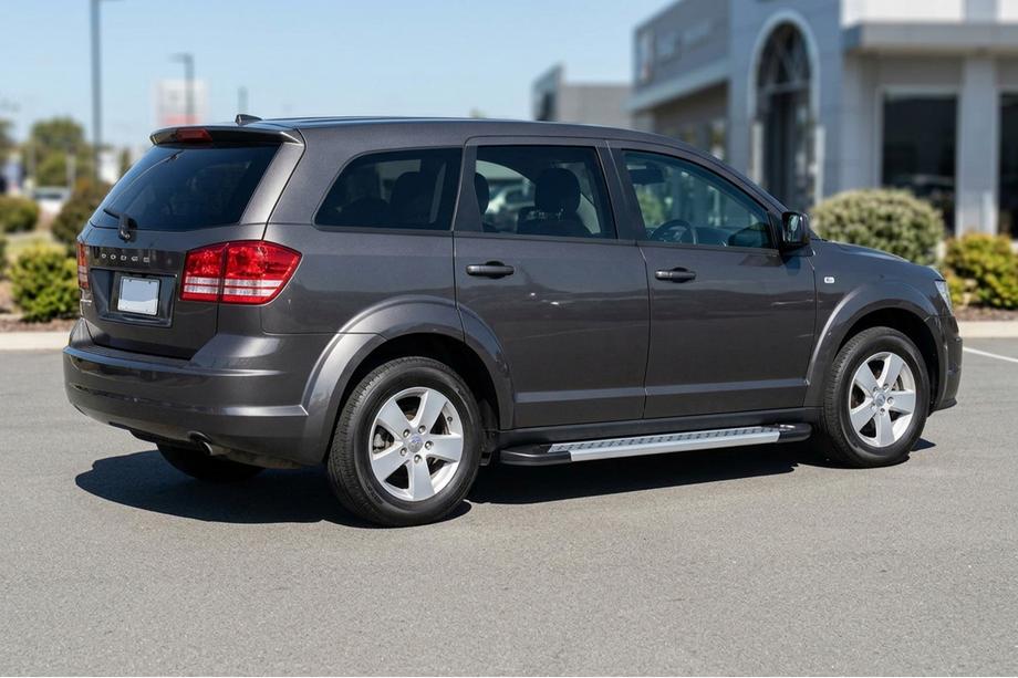 Dodge Journey 2008-2020 гг. Боковые Подножки New Vision Grey (2 шт., Алюминий) Image