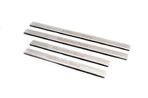 Накладки на дверные пороги Carmos из нержавейки (4 шт.) фото 2