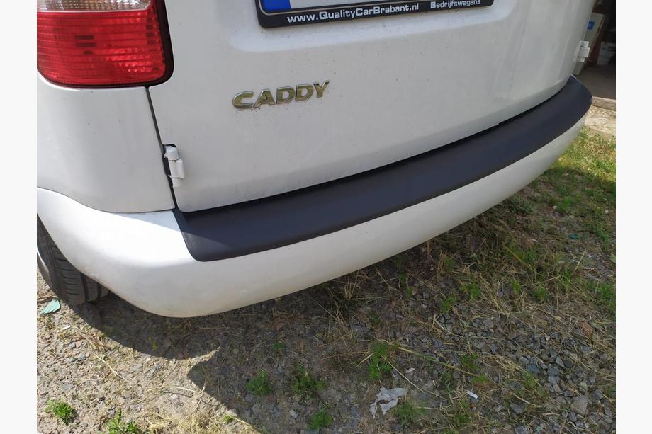 Volkswagen Caddy 2004-2010 гг. Накладка на задний бампер (ABS) Image