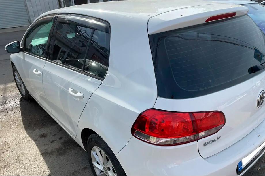 Volkswagen Golf 6 2008-2014 гг. Ветровики HB (4 шт, HIC) Фото 2