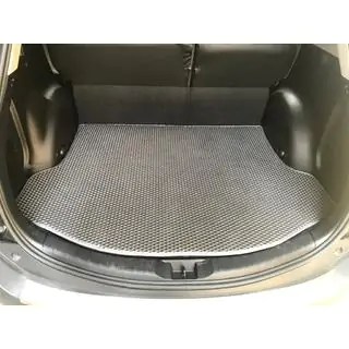 Коврик багажника с нишей под запасное колесо (EVA, Черный) фото 3