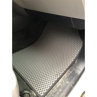 Полиуретановые коврики 3 ряда (EVA, черные) фото 4