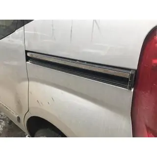 Накладки из нержавеющей стали на сдвижные двери (2 шт.) фото 4