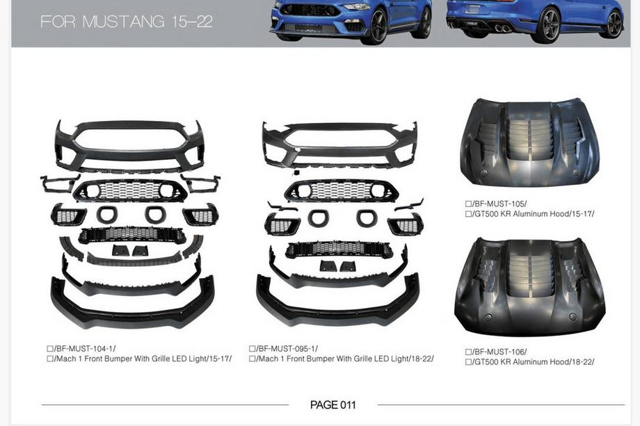 Ford Mustang Комплект обвесов Image