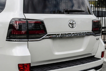 Toyota Land Cruiser 200 2007-2021 гг. Задние Фонари 2016-2021 (Sequential Red) фото 1