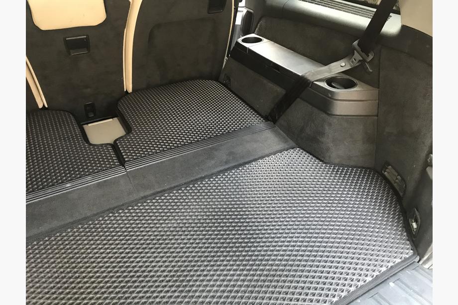 Volvo XC90 2002-2014 гг. Коврик багажника 3-секционный (EVA, черный) Фото 3