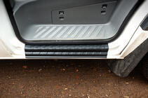 Накладки на пороги EuroCap (2 шт, ABS) фото 1