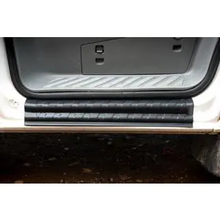 Накладки на пороги EuroCap (2 шт, ABS) Volkswagen Crafter 2006-2016 гг. фото 3