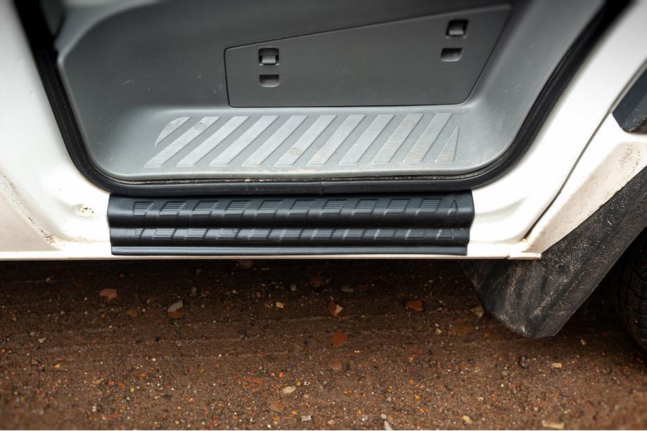 Накладки на пороги EuroCap (2 шт, ABS) Image