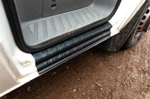 Накладки на пороги EuroCap (2 шт, ABS) фото 2