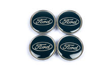 Ford Колпачки на диски 61/56мм синие (4 шт) фото 2