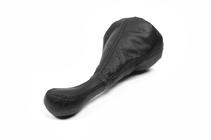 Универсальный чехол для КПП с ручкой (черный, кожа) фото 3 Универсальный чехол для КПП с ручкой (черный, кожа) фото 3