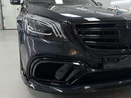Mercedes S-сlass W222 2013-2022 гг. Комплект обвесов BRB (черный, 2018+) фото 33