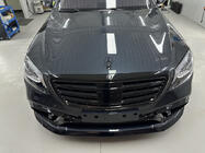 Mercedes S-сlass W222 2013-2022 гг. Комплект обвесов BRB (черный, 2018+) фото 46