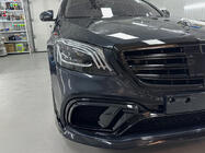 Mercedes S-сlass W222 2013-2022 гг. Комплект обвесов BRB (черный, 2018+) фото 47