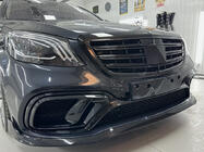 Mercedes S-сlass W222 2013-2022 гг. Комплект обвесов BRB (черный, 2018+) фото 49