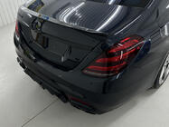 Mercedes S-сlass W222 2013-2022 гг. Комплект обвесов BRB (черный, 2018+) фото 50