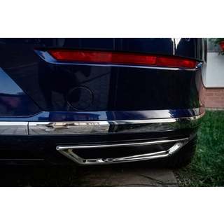 Насадки на глушитель (2 шт, нержавейка)