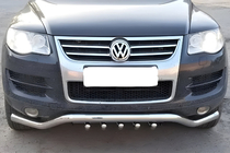 Volkswagen Touareg 2002–2010 гг. Кенгурятник ST028 фото 1
