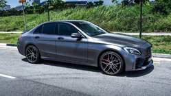 Mercedes C-сlass W205 2014-2021 гг. Комплект обвеса с полным задним бампером (дизайн Black Mamba C63GT) фото 5