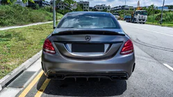 Mercedes C-сlass W205 2014-2021 гг. Комплект обвеса с полным задним бампером (дизайн Black Mamba C63GT) фото 9