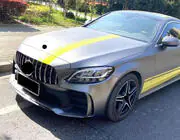 Mercedes C-сlass W205 2014-2021 гг. Комплект обвеса с полным задним бампером (дизайн Black Mamba C63GT) фото 7