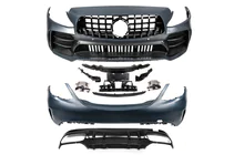 Mercedes C-сlass W205 2014-2021 гг. Комплект обвеса с полным задним бампером (дизайн Black Mamba C63GT) фото 11