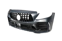 Mercedes C-сlass W205 2014-2021 гг. Комплект обвеса с полным задним бампером (дизайн Black Mamba C63GT) фото 20