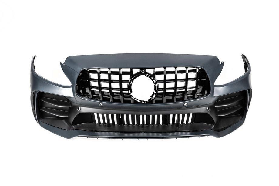 Mercedes C-class W205 2014-2021 гг. Комплект обвеса с полным задним бампером (дизайн Black Mamba C63GT) Фото 18