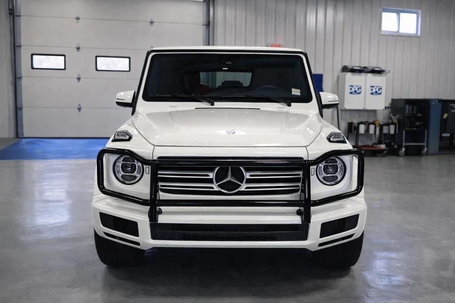 Mercedes G class W463 2018-2024 гг. Передняя защита Тип-2 (2018-2024) Фото 1