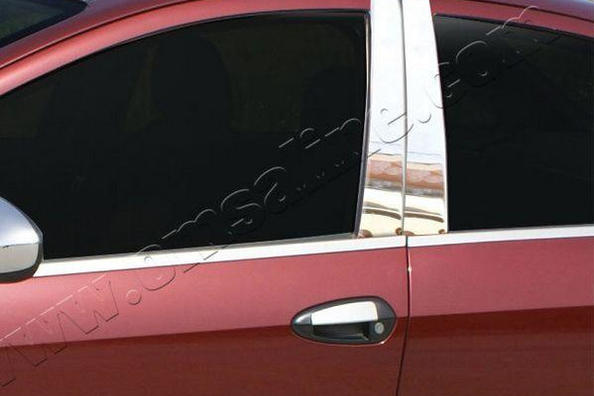 Молдинг дверных стоек на Fiat Linea