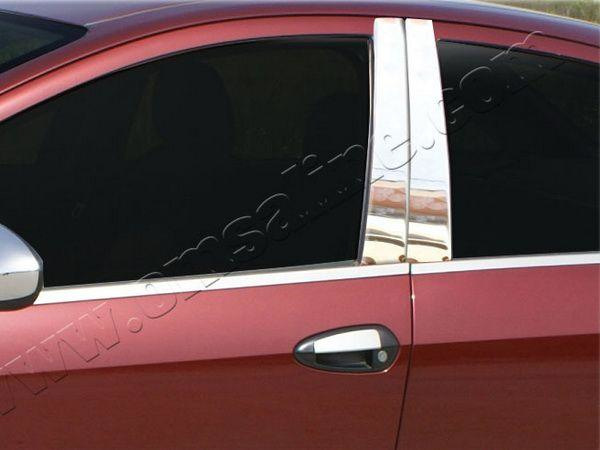 Молдинг дверных стоек на Fiat Linea